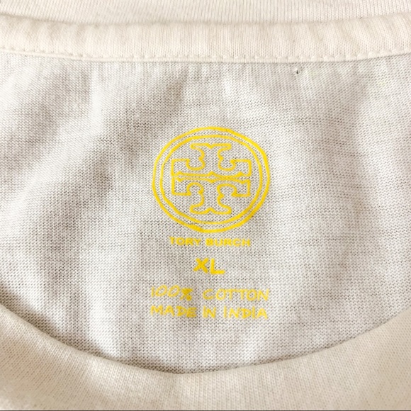 **SOLD** Tory Burch Patch Pocket Striped Tee - Picture 3 of 7